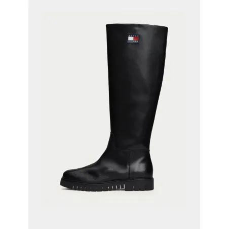 Tommy Jeans Bottes Tommy Pour Femme Noir EN0EN02627BDS - TOMMY JEANS