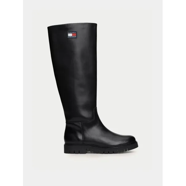 Tommy Jeans Bottes Tommy Pour Femme Noir EN0EN02627BDS - TOMMY JEANS