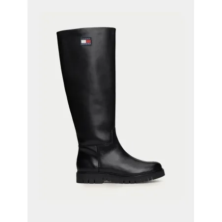 Tommy Jeans Bottes Tommy Pour Femme Noir EN0EN02627BDS - TOMMY JEANS