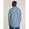 Tommy Jeans Chemise Carreaux Pour Homme Bleu Vif, Petits Carreaux DM0DM19655C8T - TOMMY JEANS