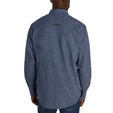 Tommy Jeans Chemise En Flanelle Grindle Coupe Classique Pour Homme Bleu Denim DM0DM20460C1G - TOMMY JEANS
