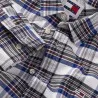 Tommy Jeans Chemise Homme Th Tjm Reg Oxford Noir A Carreaux DM0DM19648YBR - TOMMY JEANS