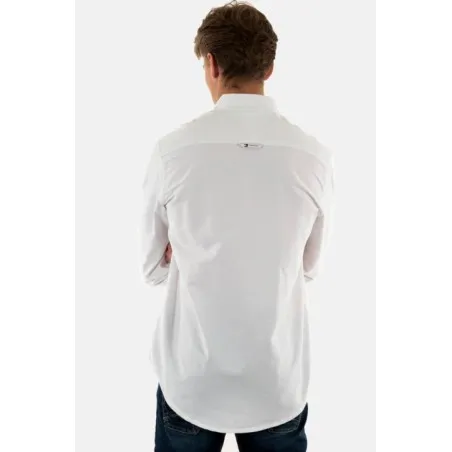 Tommy Jeans Chemise Tommy Jeans Entry Reg Oxford Ybr Blanc DM0DM19134YBR - TOMMY JEANS