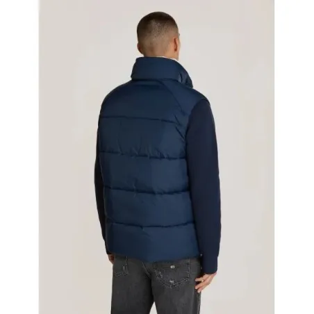 Tommy Jeans Gilet Isolant Coupe Rgulire Bleu Marine DM0DM19632C1G - TOMMY JEANS