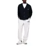 Tommy Jeans Gilet Torsades Et Badge Coupe Carre Pour Homme Noir DM0DM19441C1G - TOMMY JEANS