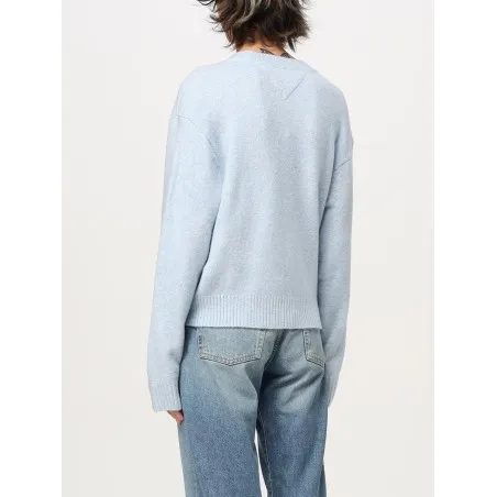 Tommy Jeans Pull Femme Tommy Jeans Bleu Azul DW0DW18681DSC - TOMMY JEANS