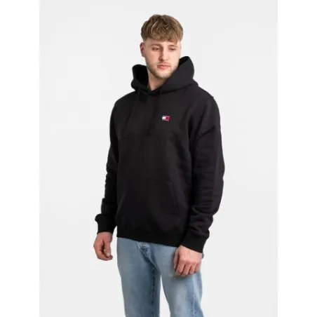 Tommy Jeans Sweat Capuche Tommy Jeans Terry Badge Noir DM0DM17988BDS - TOMMY JEANS