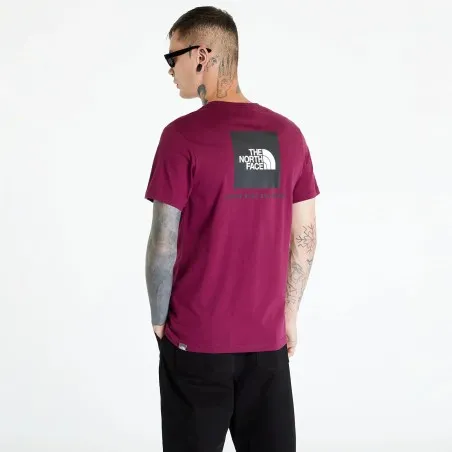 The North Face T-Shirt The North Face M S/S Red Box Tee Boysenberry NF0A2TX2I0H1 - THE NORTH FACE
