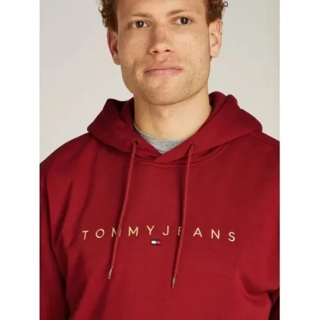 Tommy Jeans Sweat-Shirt Coupe Rgulire Rouge DM0DM20503XIT - TOMMY JEANS