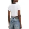 Tommy Jeans T-Shirt Court Et Ajust Blanc DW0DW19044YBR - TOMMY JEANS