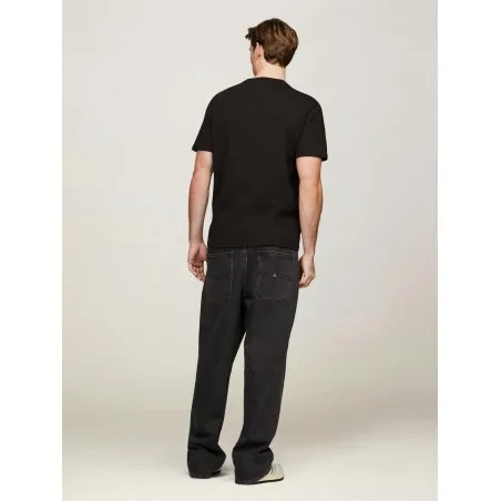 Tommy Jeans T-Shirt Dm0dm19684 Bds Noir DM0DM19684BDS - TOMMY JEANS