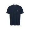 Tommy Jeans T-Shirt Lger Badge Coupe Classique Marine DM0DM19735C1G - TOMMY JEANS
