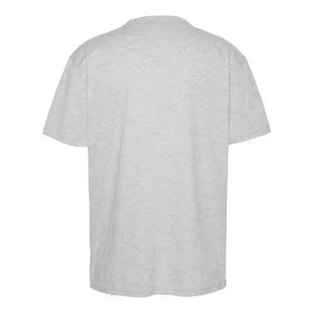 Tommy Jeans T-Shirt Lger Badge Gris DM0DM19735PJ4 - TOMMY JEANS