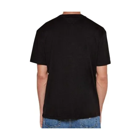 Tommy Jeans T-Shirts Tommy Hilfiger Dm0dm19684cwg Noir DM0DM19684CWG - TOMMY JEANS