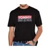 Tommy Jeans T-Shirts Tommy Hilfiger Dm0dm19684cwg Noir DM0DM19684CWG - TOMMY JEANS