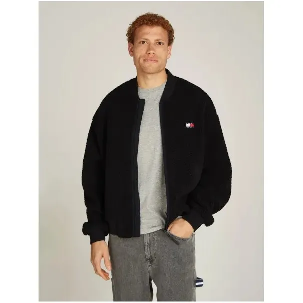 Tommy Jeans Veste Coupe Rgulire Noir DM0DM20502BDS - TOMMY JEANS