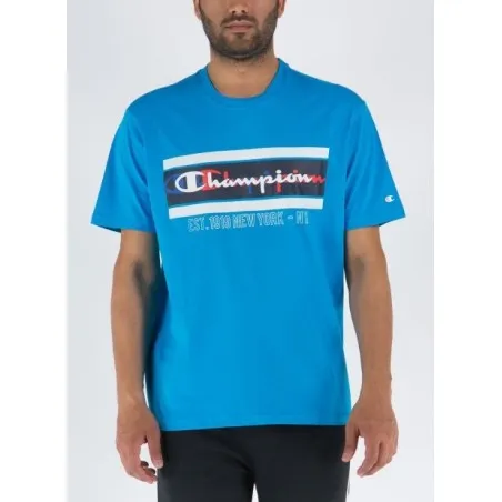 T-Shirt Champion Bleu Clair 217278BS107 - CHAMPION