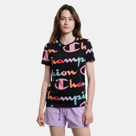 T-Shirt Champion Col Rond Pour Femme Multicolore 116118KL001 - CHAMPION