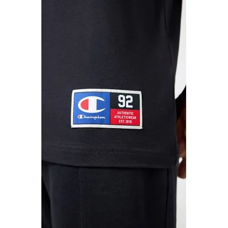 T-Shirt Col Rond Modern Basket Noir 219794KK001 - CHAMPION