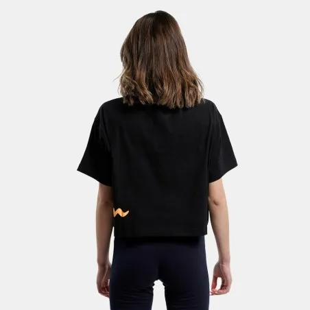 T-Shirt Court Col Rond Champion Pour Femme Noir 116113KK001 - CHAMPION