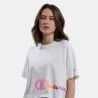 T-Shirt Court Col Rond Champion Pour Femme Blanc 116113WW001 - CHAMPION