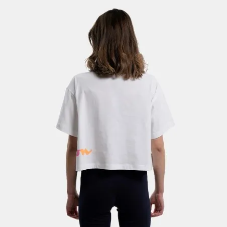 T-Shirt Court Col Rond Champion Pour Femme Blanc 116113WW001 - CHAMPION