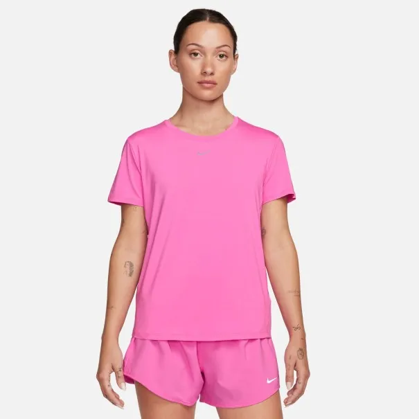 T-Shirt De Sport Nike Pour Femme One Slim Rose FN2798675 - NIKE