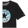 T-Shirt Droit Converse Pour Garon Noir 9CC336023 - CONVERSE
