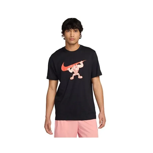 T-Shirt Nike Clothing M Nk Tee Ikyky Gym Cult Noir HJ3680010 - NIKE