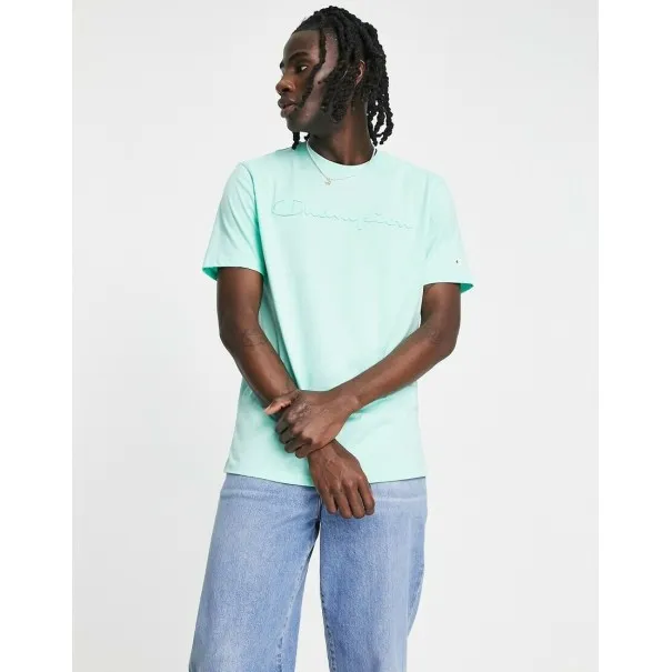 T-Shirt Ras Du Cou Champion Turqouise 217146GS101 - CHAMPION