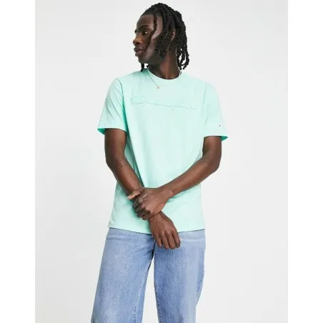 T-Shirt Ras Du Cou Champion Turqouise 217146GS101 - CHAMPION