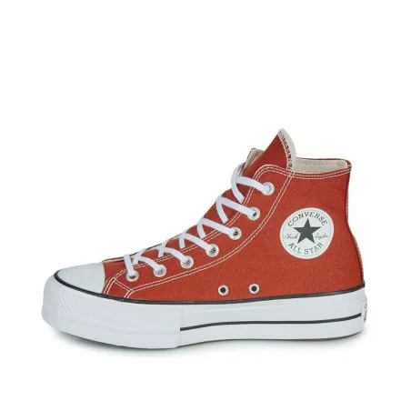 Converse – Plateforme élévatrice Chuck Taylor All Star Rouge - CONVERSE