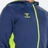 VESTE Homme Hmllead Zip Poly - Bleu/Vert - hummel