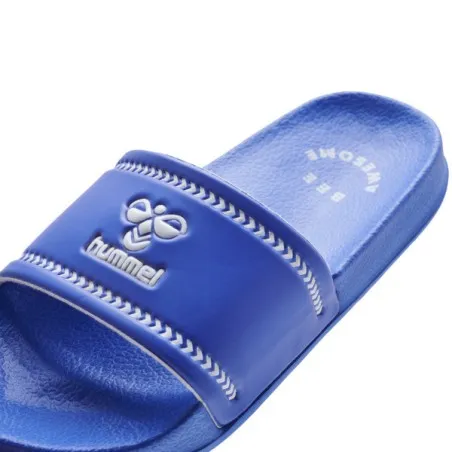 Claquette enfant Pool Slide Jr - Bleu - hummel
