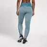 Legging femme Clea Seamless Mid - Bleu - hummel