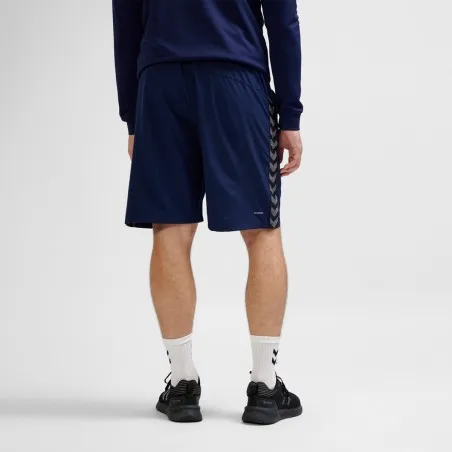 Short Hmlauthentic Woven - Bleu Marine - hummel