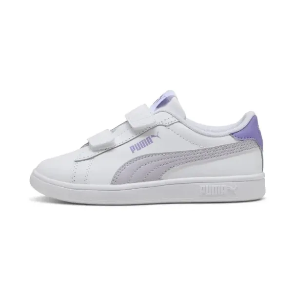 Baskets à fermeture facile en cuir Smash 3.0 Enfant - PUMA