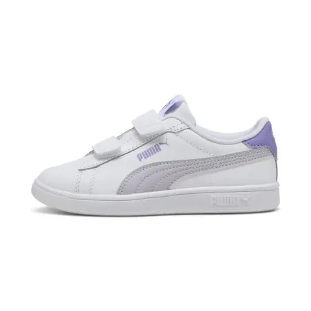 Baskets à fermeture facile en cuir Smash 3.0 Enfant - PUMA