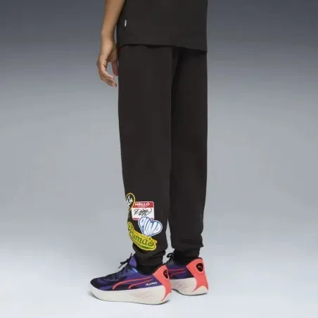 Pantalon de survêtement de basketball Hooper Hotline pour enfants - PUMA