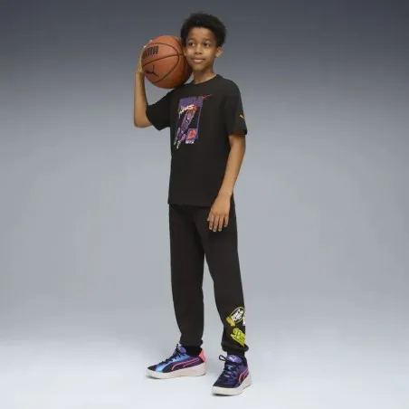 Pantalon de survêtement de basketball Hooper Hotline pour enfants - PUMA