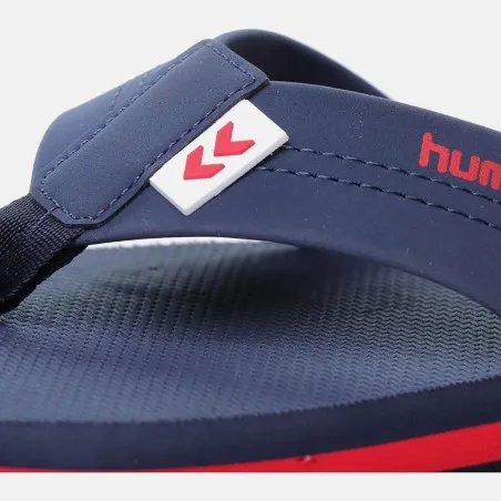Tongs Unisexe Hml Slim - Bleu/Rouge - hummel