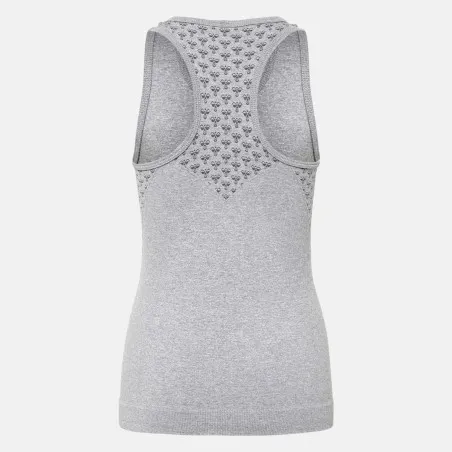 Top Femme Bee Ci Seamless - Gris - hummel
