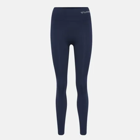 Legging Femme Hana Seamles - Bleu - hummel