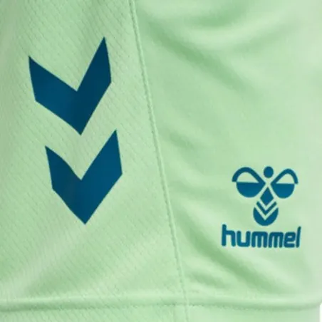 Short Hmlaction femme - Vert - hummel