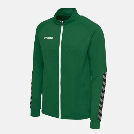 Survêtement Homme Hmlauthentic Poly Zip - Vert/Noir - hummel