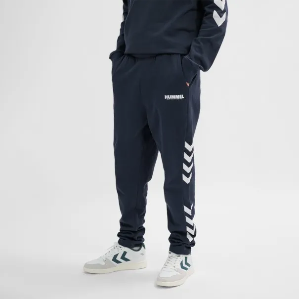 Pantalon Homme Hmllegacy Tapered - Bleu/Blanc - hummel