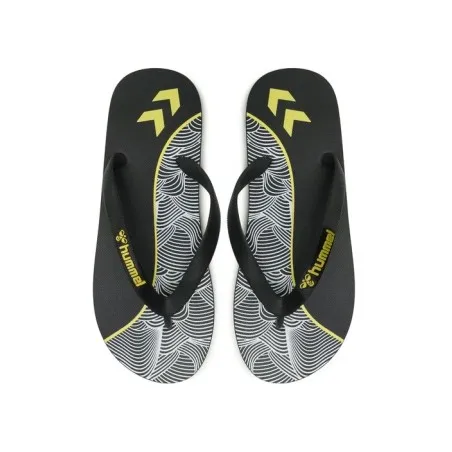 Tong Wave Block - Noir/jaune - hummel