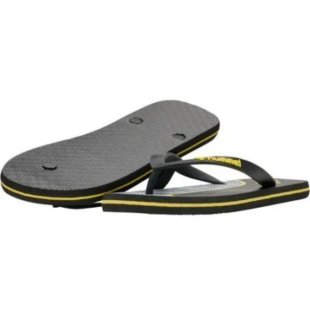 Tong Wave Block - Noir/jaune - hummel