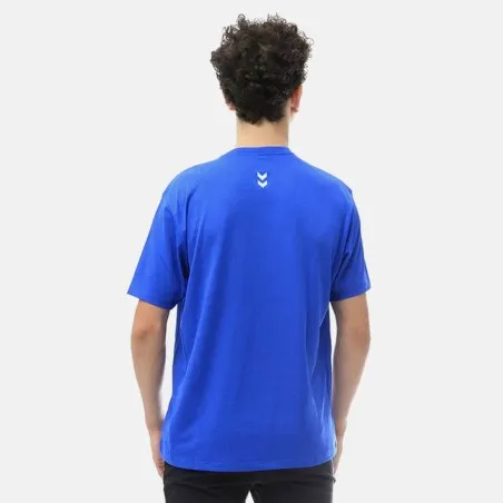 T-shirt Homme S/s Hmlalvaros - bleu - hummel
