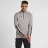 Sweatshirt Homme Authentic Zip - Gris - hummel